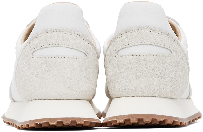 Spalwart Gray & White Tempo Low Sneakers Spalwart