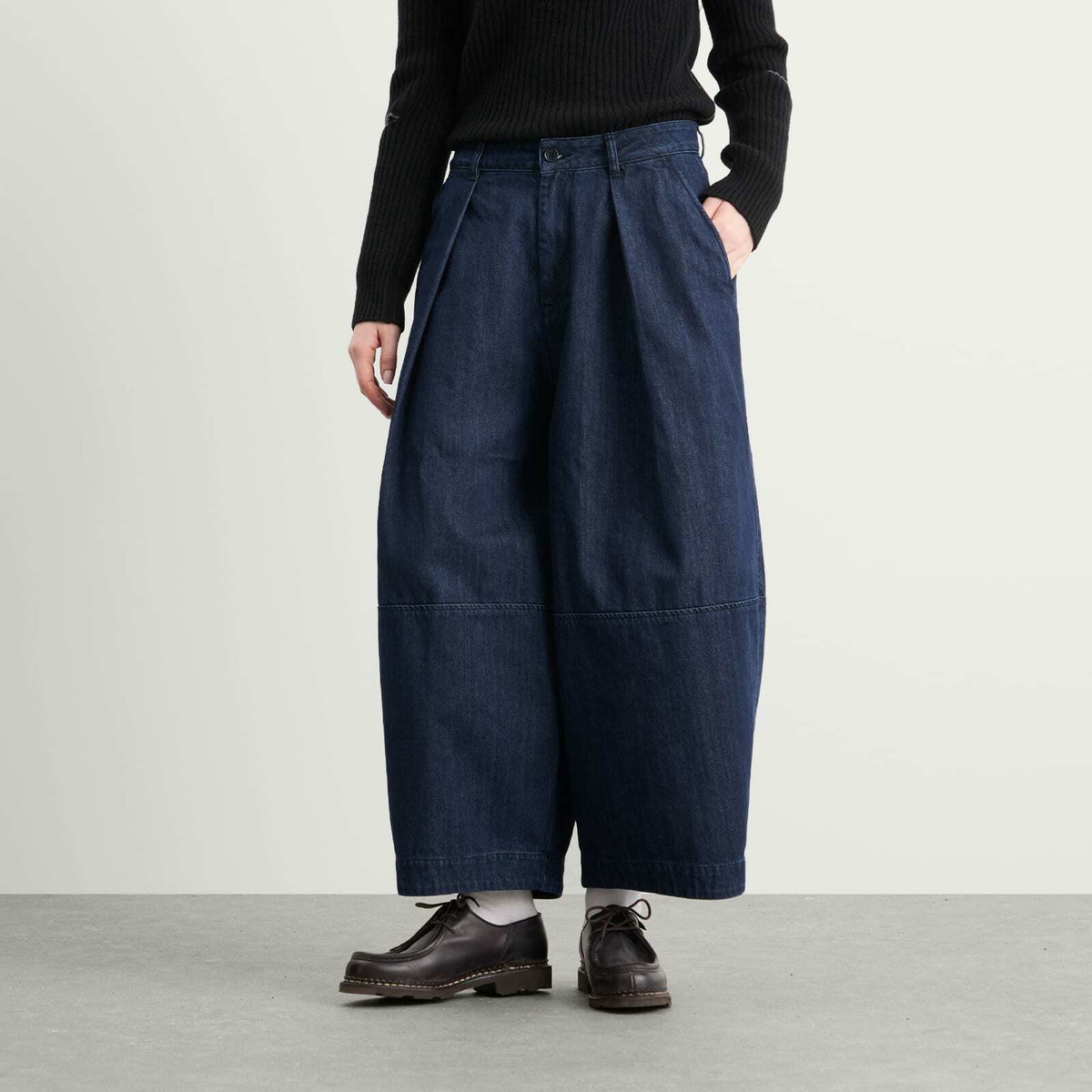 YMC Women's Deadbeat Denim Trouser in Indigo Denim