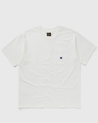 Needles S/S Crew Neck Tee   Poly Jersey White Shortsleeves