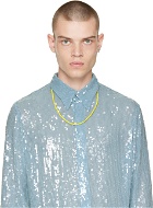 PEARL OCTOPUSS.Y SSENSE Exclusive Yellow Banana Necklace