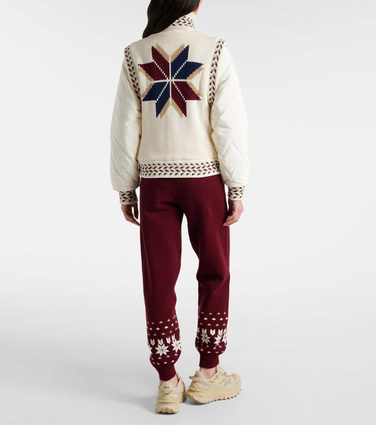 The Upside Dhemi knitted cotton jacket
