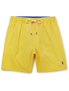 POLO RALPH LAUREN - Traveler Mid-Length Swim Shorts - Yellow - S