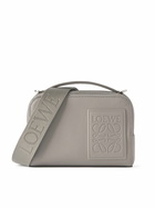 LOEWE - Mini Logo-Debossed Leather Messenger Bag