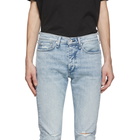 rag and bone Blue Fit 1 Hole Jeans