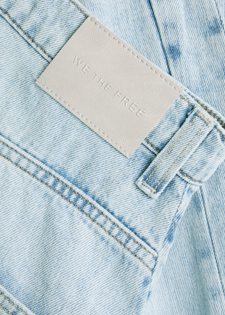 Free People Truro Wide-leg Jeans Denim