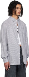 Ottolinger Gray Oversized Shirt