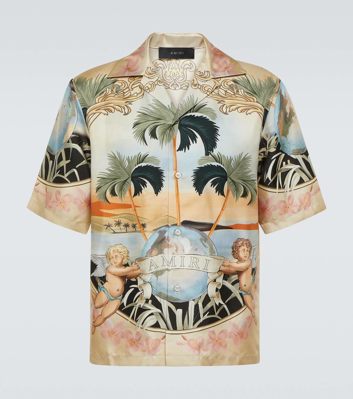 Amiri Printed silk shirt