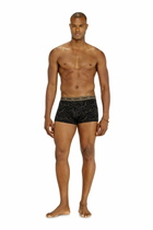 Diesel Three-pack of trunks with graphic motif - Trunks Mens in Black