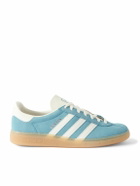 adidas Originals - Muenchen Leather-Trimmed Suede Sneakers - Blue