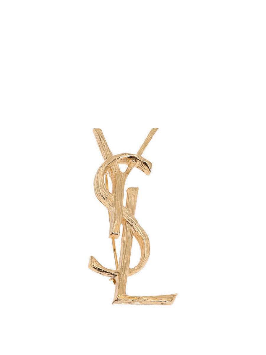 Saint Laurent - Woman - Or Laiton - Brooch main image 1