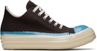 Rick Owens DRKSHDW Brown Concordians Low Sneakers