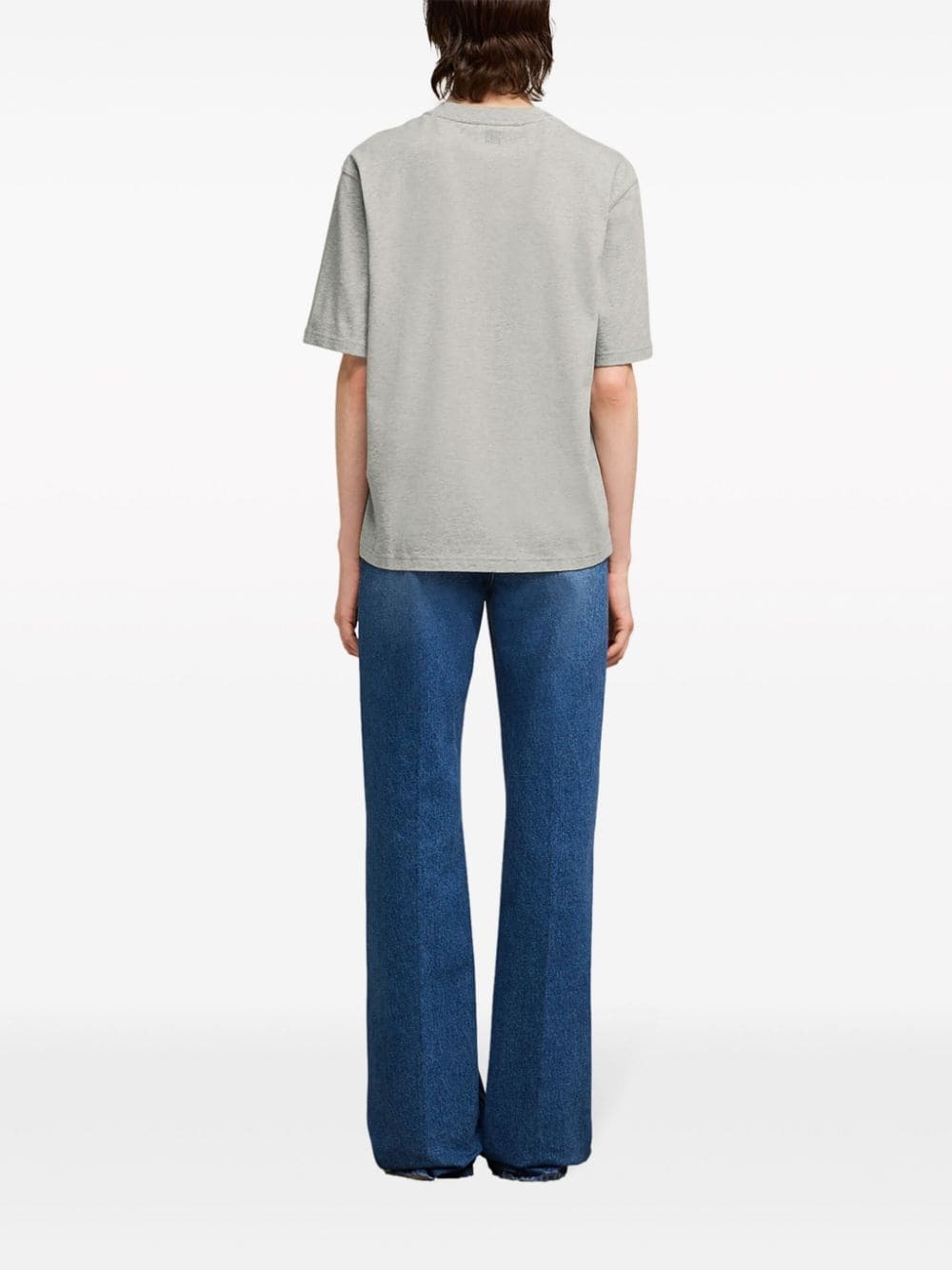 AMI PARIS - T-shirt With Embroidery