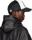 BAPE White & Black 'I Love Bape' Mesh Cap