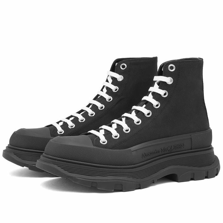 Photo: Alexander McQueen Men's Tread Slick Boot in Black