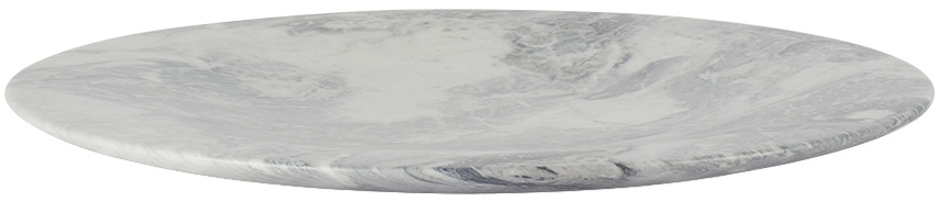 Stories of Italy Grey Bramante Marble Tray