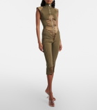 Jean Paul Gaultier Wool-blend bodysuit
