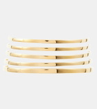 Amina Muaddi Angelica choker