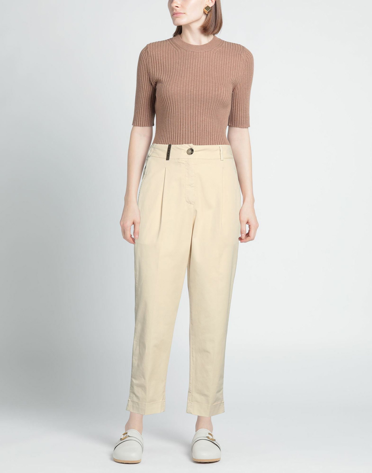 Peserico Womens Pants in Beige
