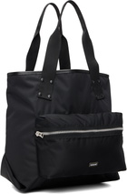 sacai Black Large Pocket Tote