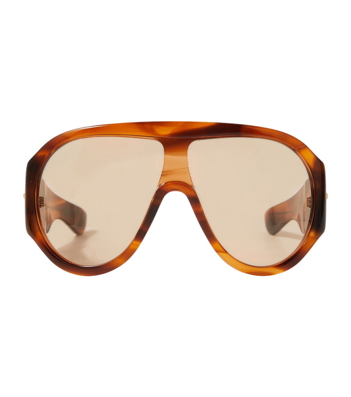 Photo: Bottega Veneta Shield sunglasses