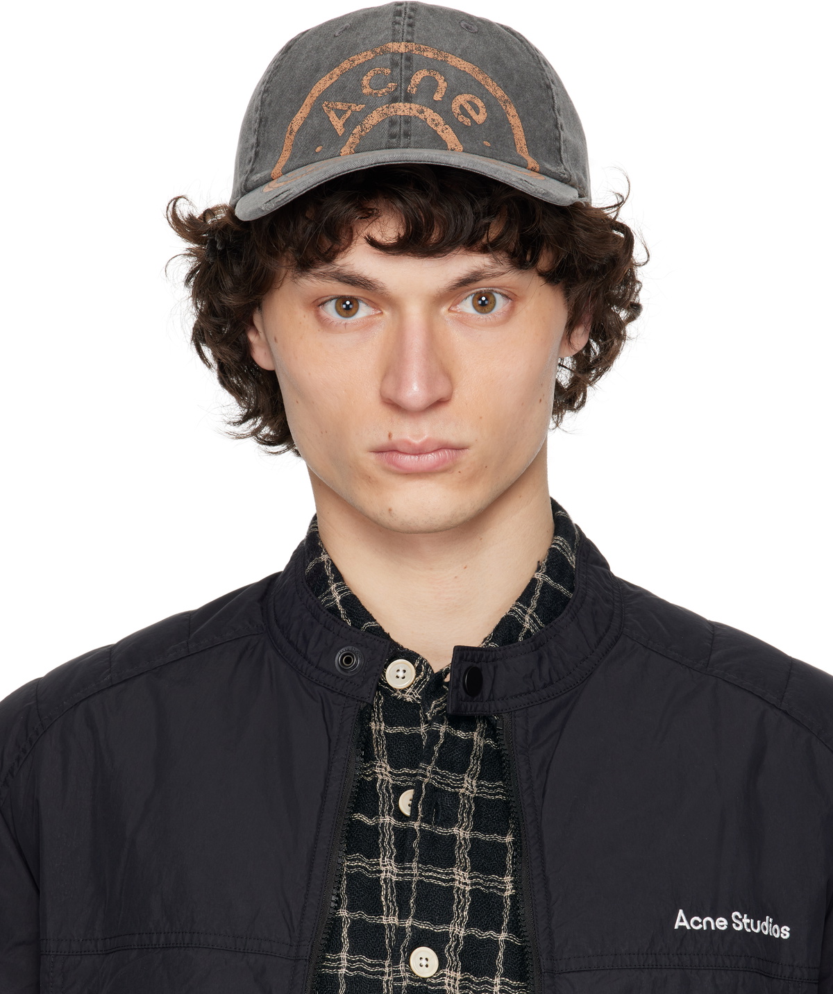 Acne Studios Blue Patch Denim Cap Acne Studios Acne Studios Blue Patch Denim Cap Acne Studios
