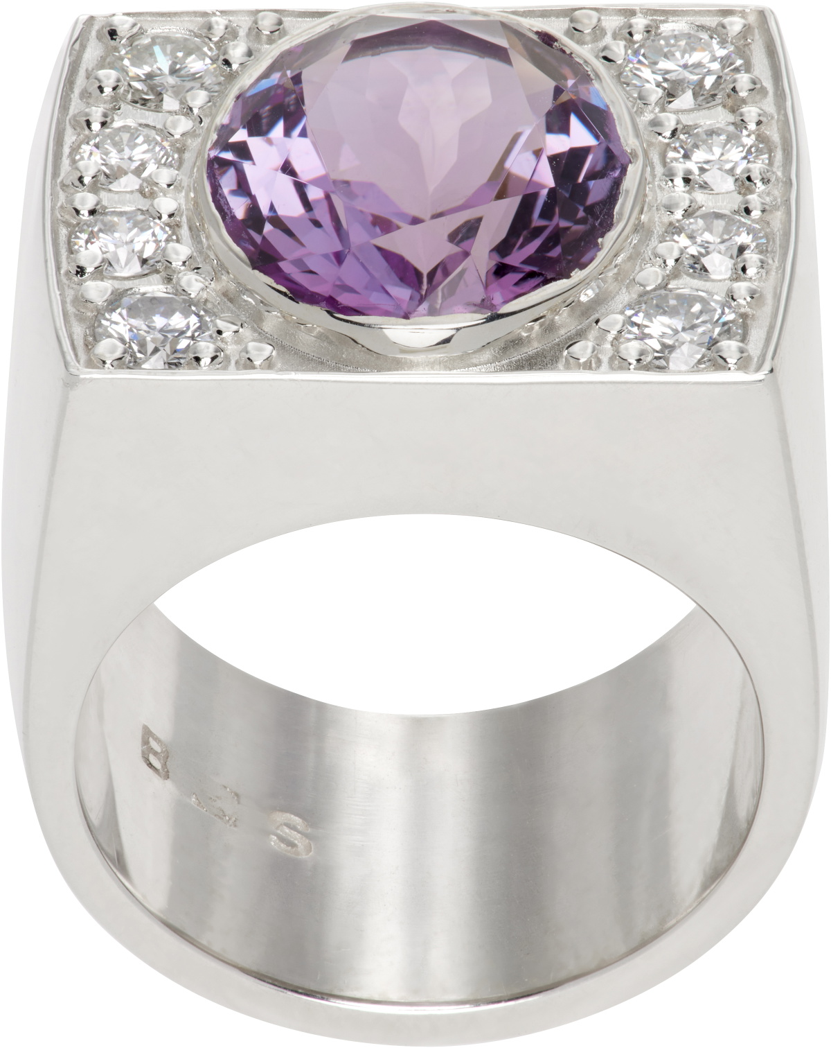 Pearls Before Swine Silver Draug Tank Ring