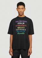 Multilanguages T-Shirt in Black