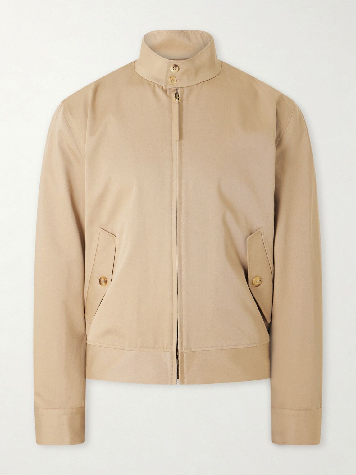 Gabriela Hearst - Cotton-Twill Harrington Jacket - Neutrals