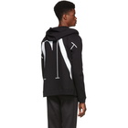 Valentino Black VTLN Zip-Up Hoodie