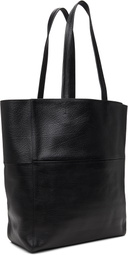 TONYWACK Black Embossed Leather Tote