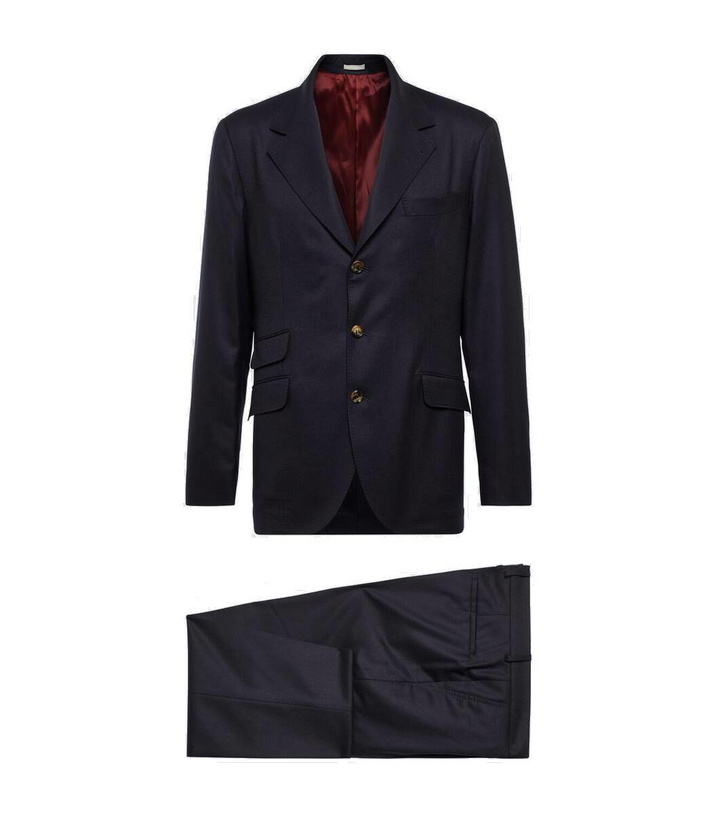 Photo: Brunello Cucinelli Virgin wool suit