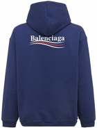 BALENCIAGA - Printed Cotton Sweatshirt Hoodie