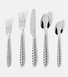 L'Objet x Jessica McCormack stainless steel cutlery set