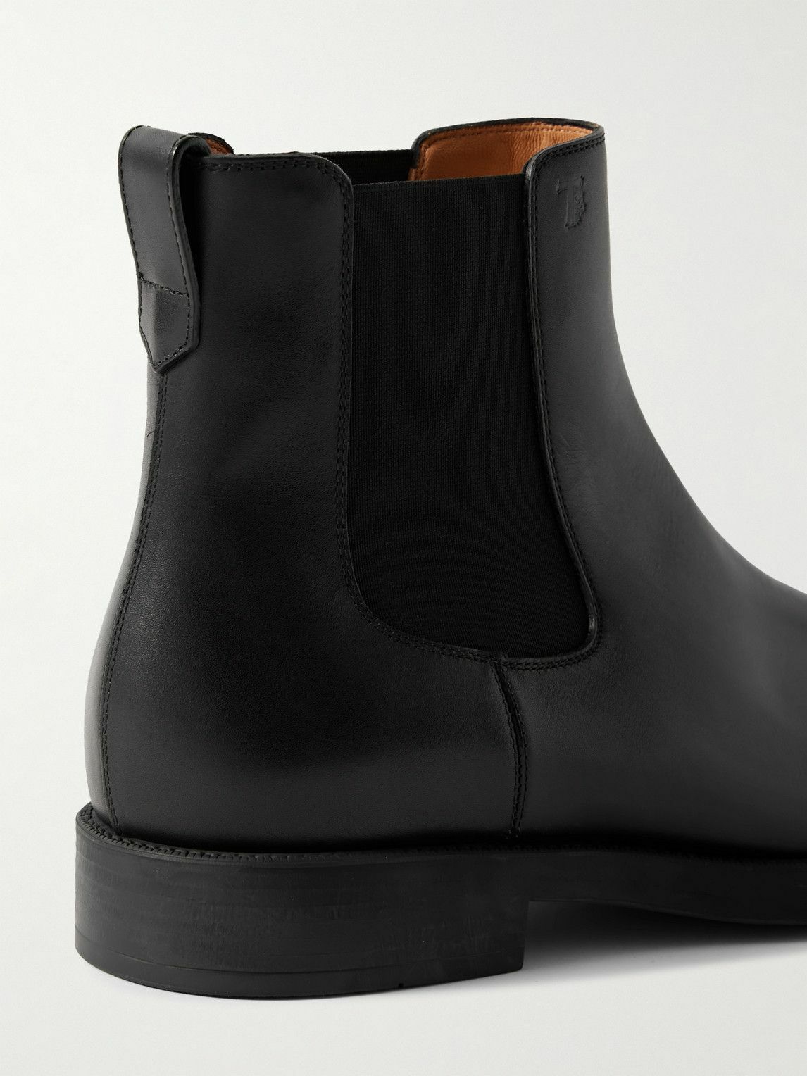 Tod's - Leather Chelsea Boots - Black