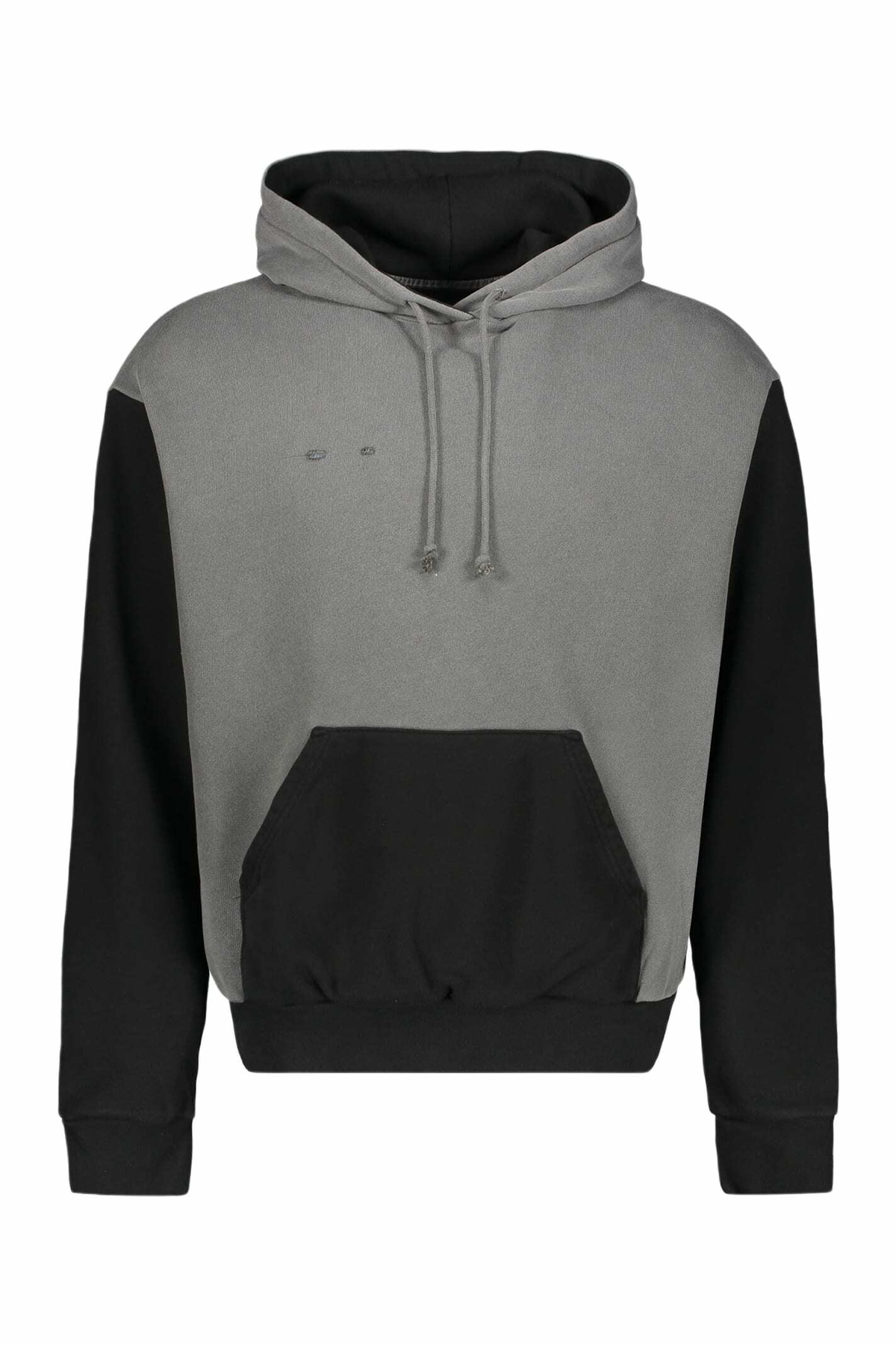 John Elliott Grey Hooded Villain Hoodie John Elliott