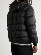 Saturdays NYC - Momo Logo-Print Quilted Shell Hooded Jacket - Black