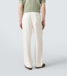 Frescobol Carioca Luan linen-blend straight pants