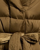 Peserico Womens Puffer Military in Green