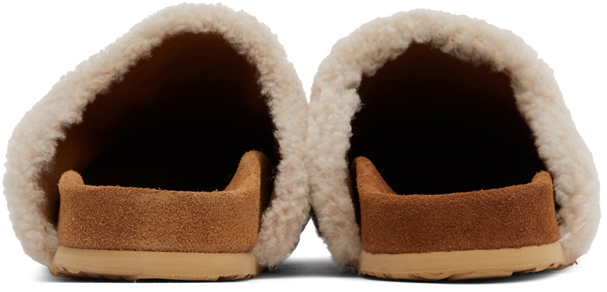 See by Chloé SSENSE Exclusive Beige Gema Slippers