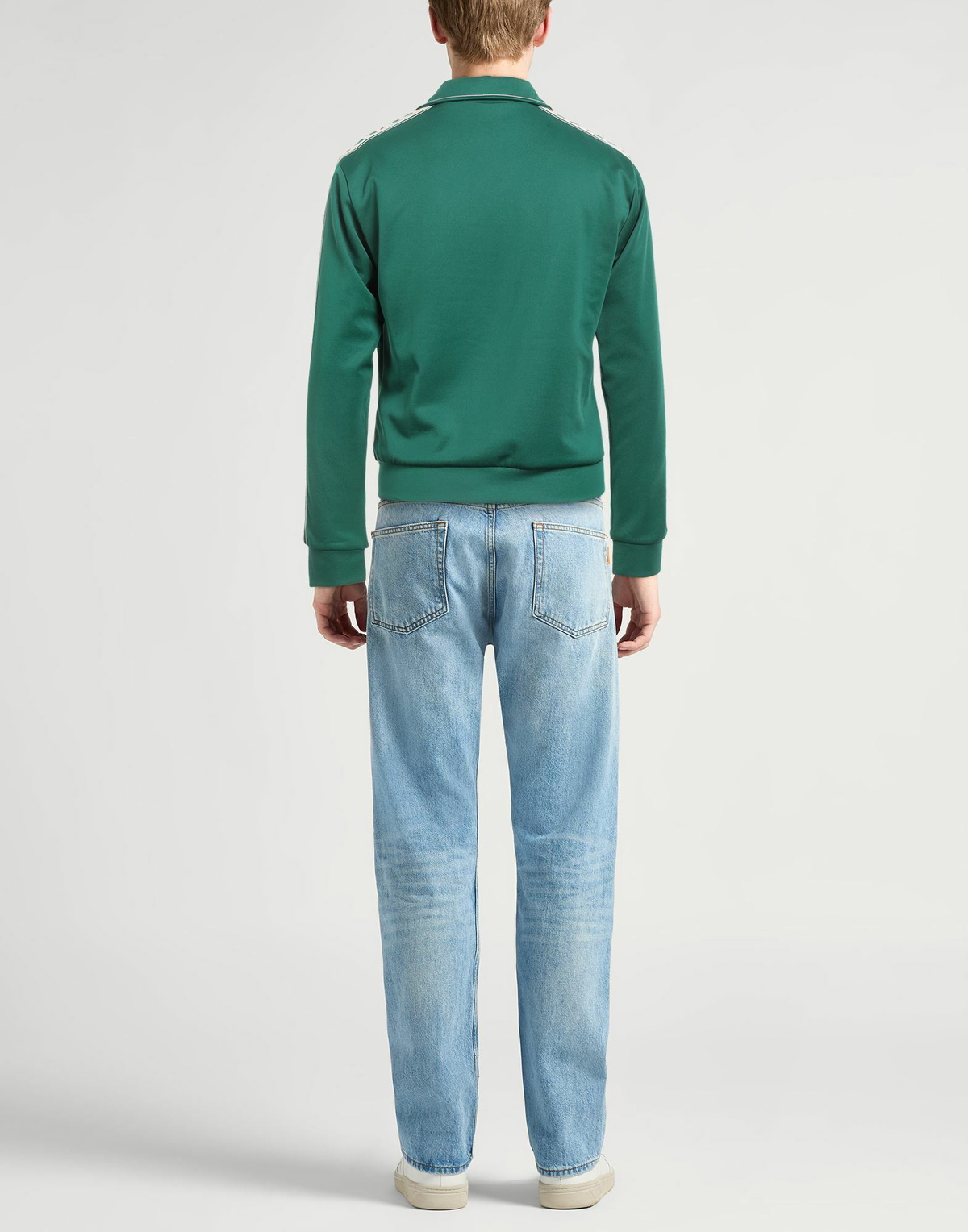 Casablanca Mens Sweatshirt Emerald in Green