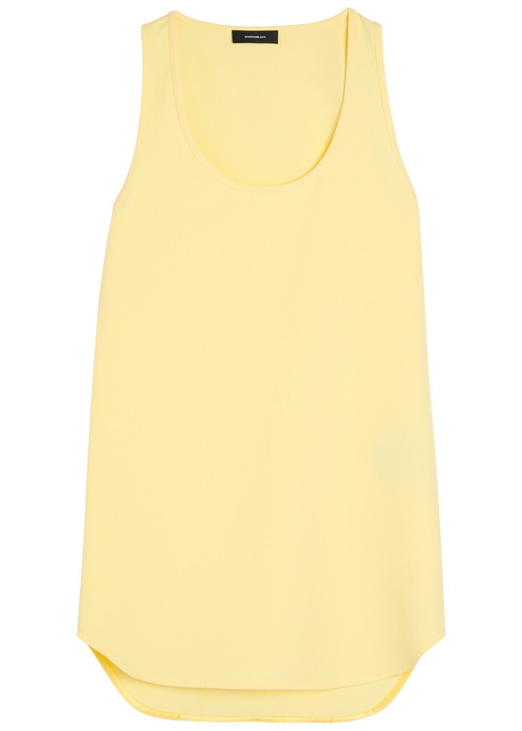 Photo: Wardrobe.nyc Stretch-crepe Mini Dress Yellow