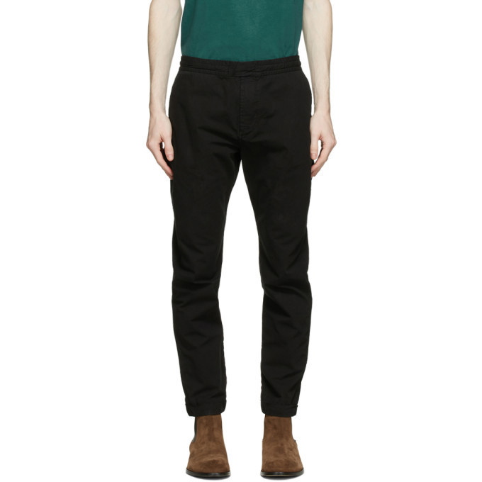 Photo: PS by Paul Smith Black Poplin Chino Trousers