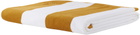 Soho Home White & Yellow 'Austin' House Pool Towel