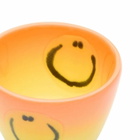 Frizbee Ceramics Super Cup Kawaii - 75ml in Orange Yellow Gradient Smile 