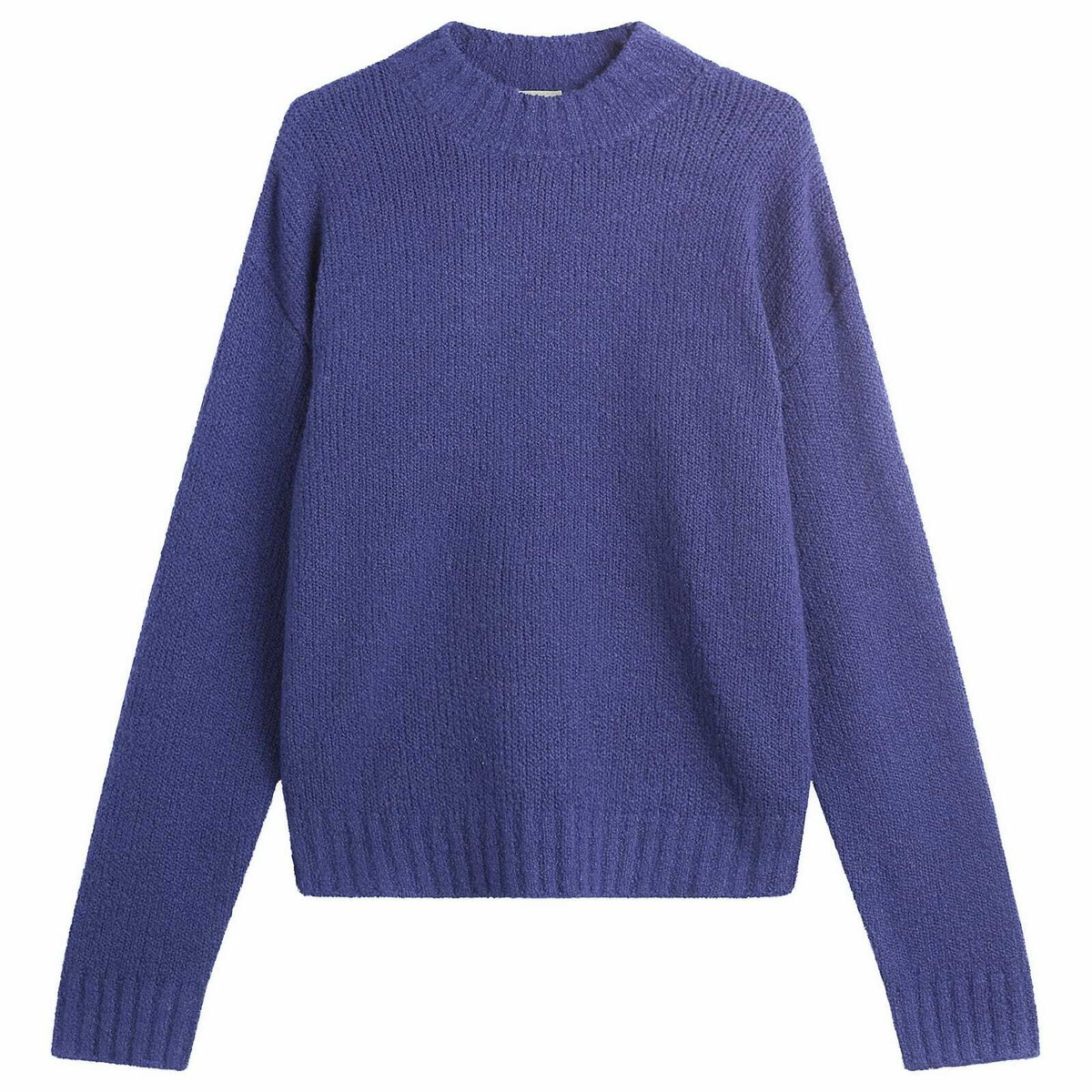 Bound Men's Cropped Wool Jumper in Navy