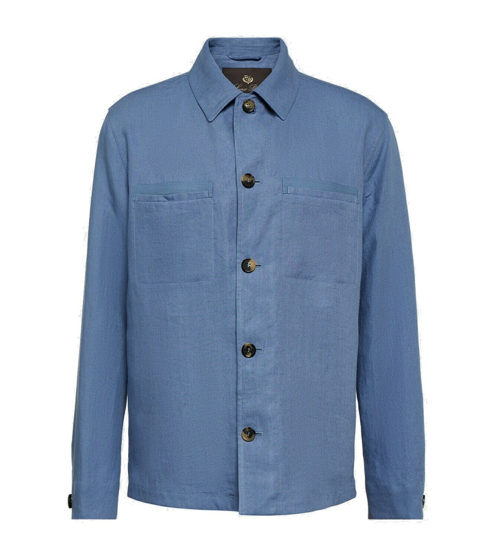 Photo: Loro Piana Kalama linen overshirt