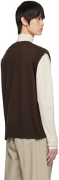 Mark Kenly Domino Tan Studio Brown Kalvin Vest