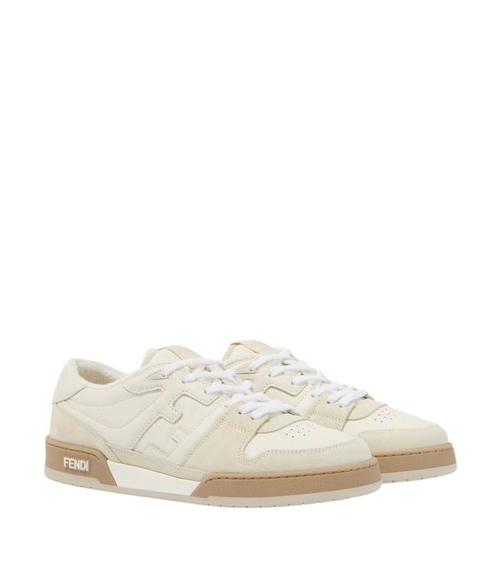 Photo: Fendi Fendi Match leather and suede sneakers