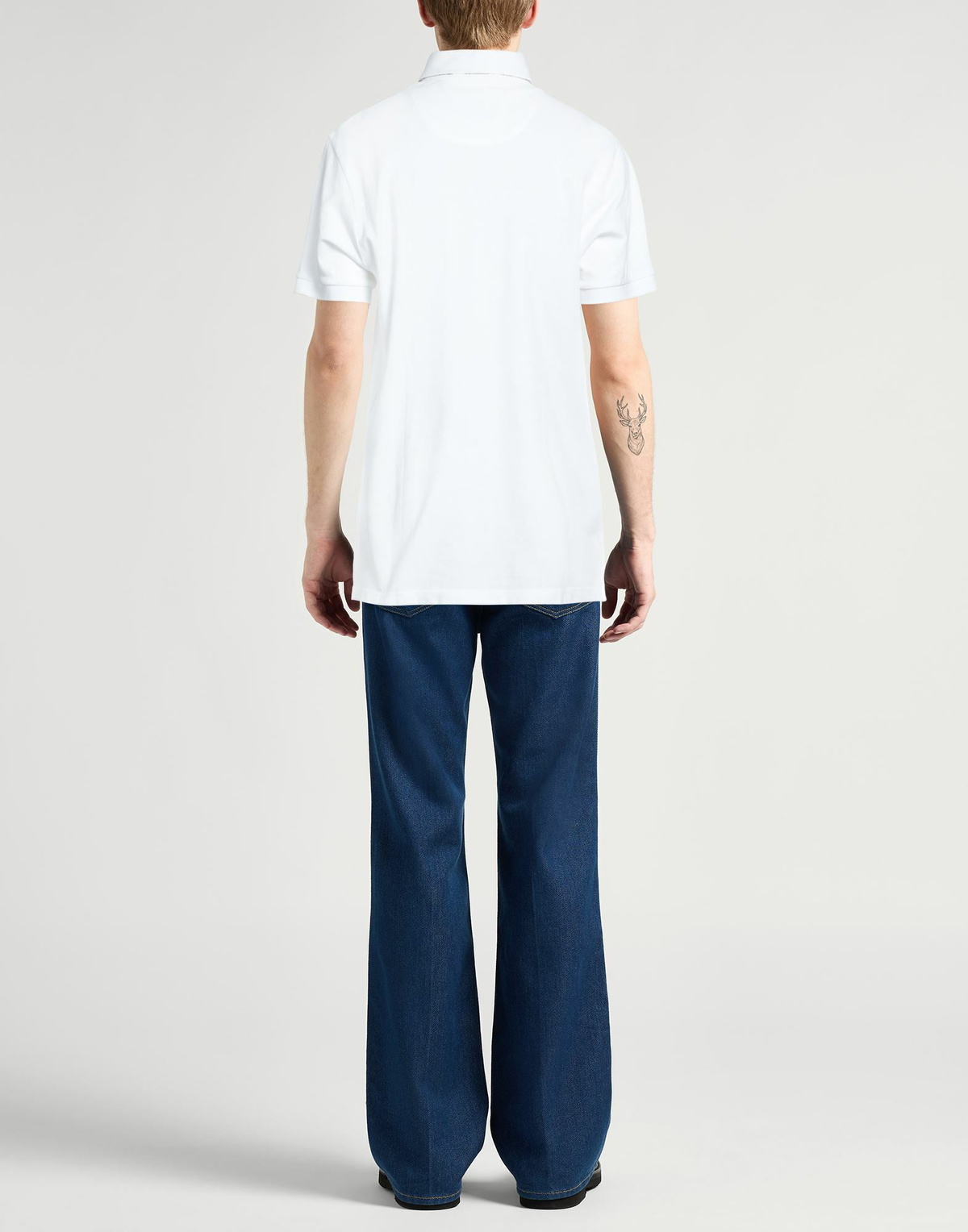 Etro Mens Polo shirt in White