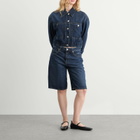 Closed Women's Rigid Denim Shorts in Dark Blue